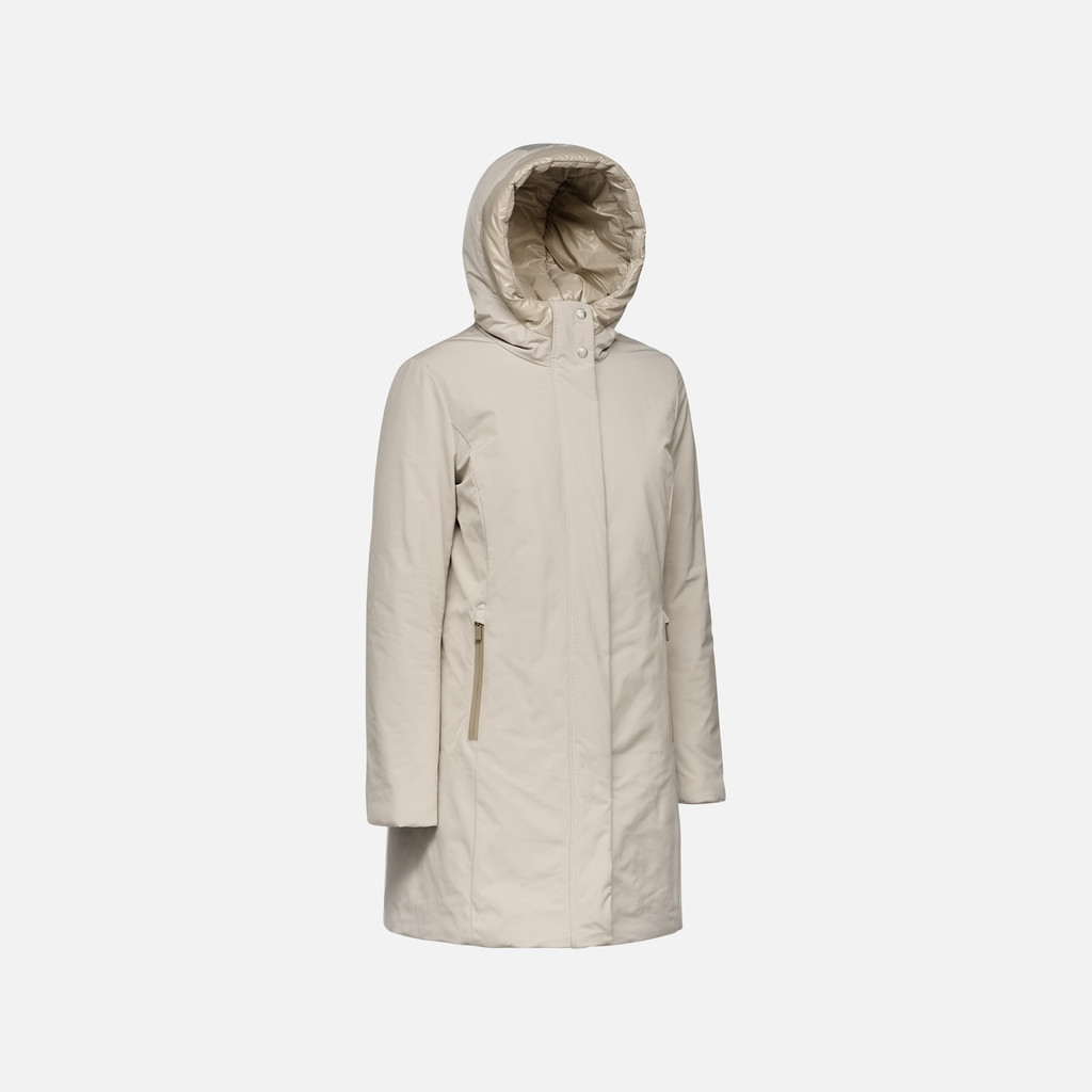 Geox Spherica Mujer W4620UT3069F5025 Parka Larga