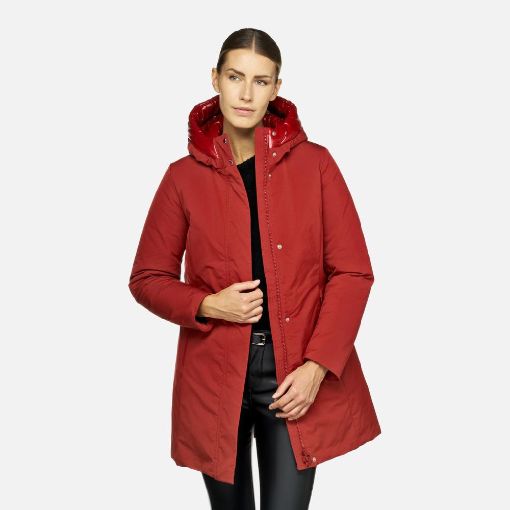 Geox Spherica Mujer W4620UT3069F7207 Parka Larga