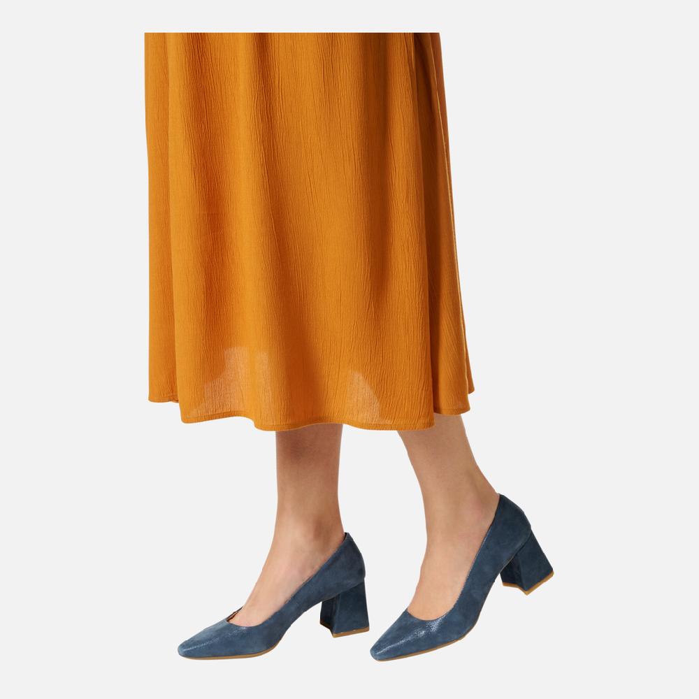 Geox Giselda Mujer D36VCA000MAC4067 Zapatos De Salón Tacón Medio