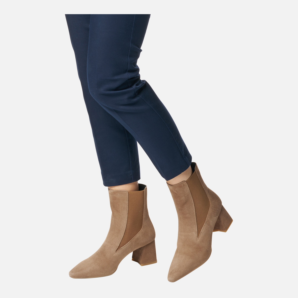 Geox Giselda Mujer D36VCC00021C6372 Botines Tacón Medio