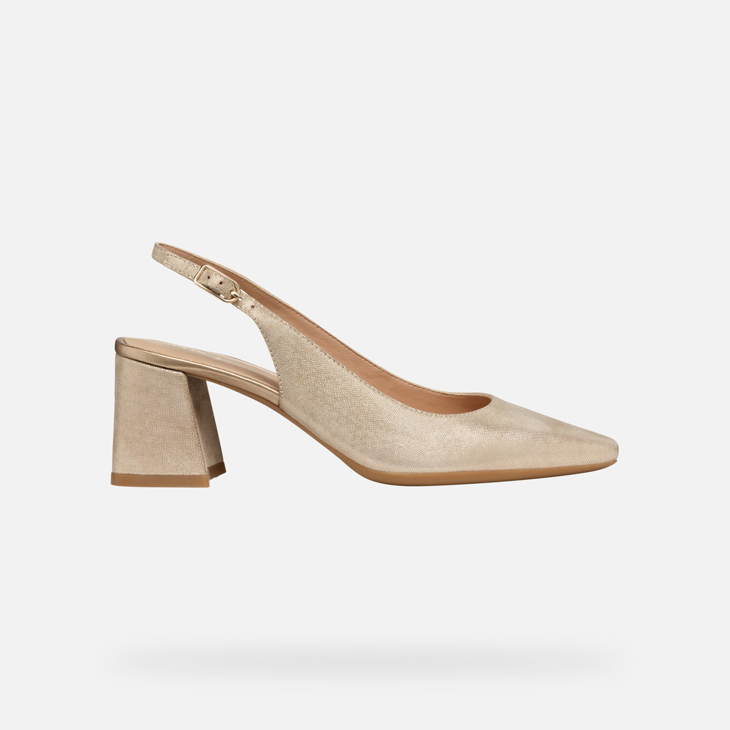 Geox Giselda Mujer D45VCC000MAC2012 Slingbacks Con Tacón Medio