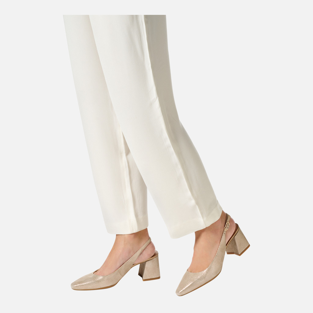 Geox Giselda Mujer D45VCC000MAC2012 Slingbacks Con Tacón Medio