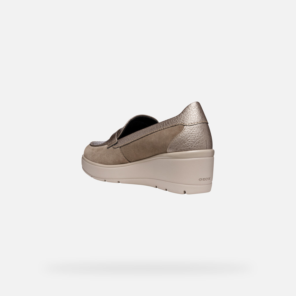 Geox Ilde Mujer D46RAB0222NC6029 Mocasines De Tacón