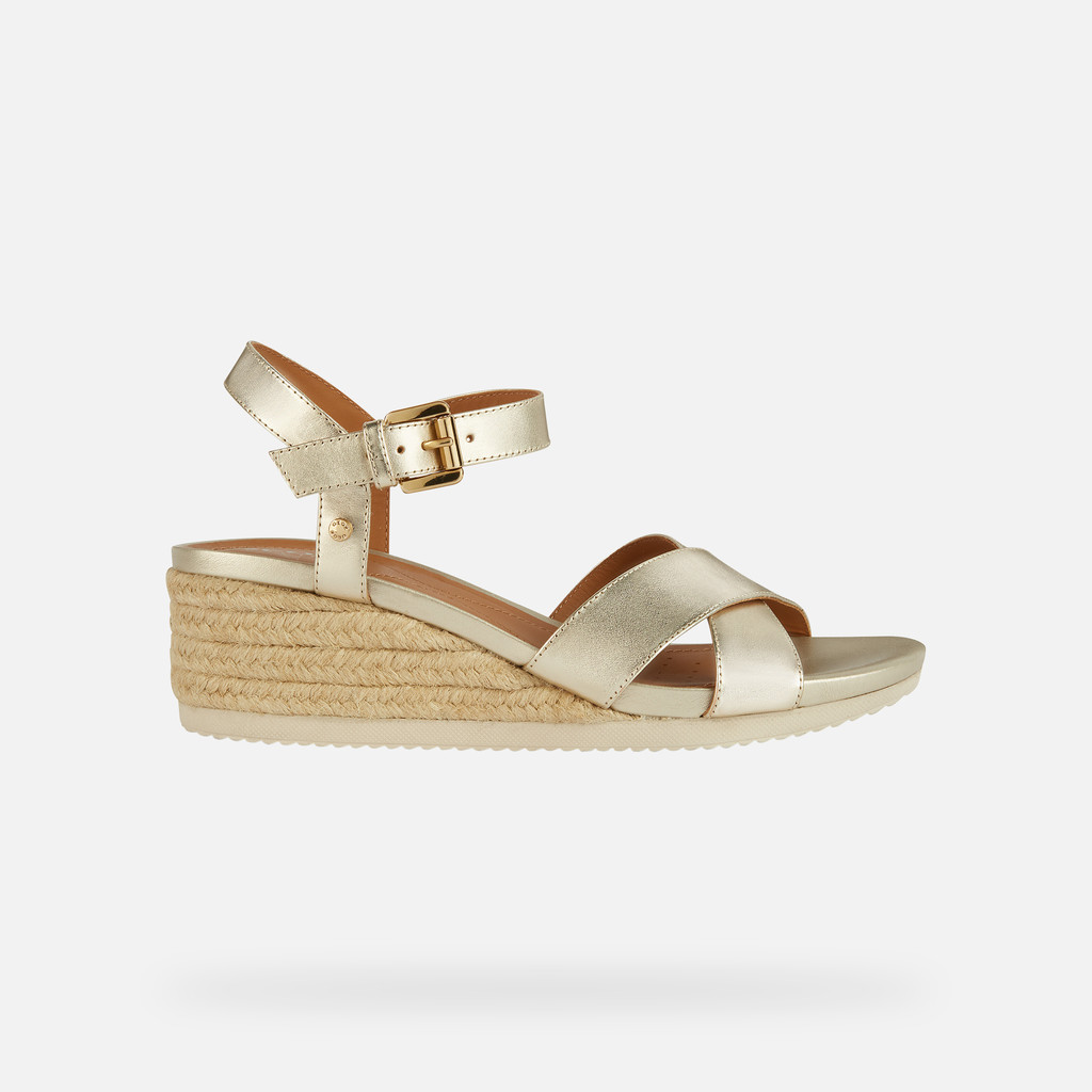 Geox Ischia Corda Mujer D02HHC000CFC2012 Sandalias De Cuña