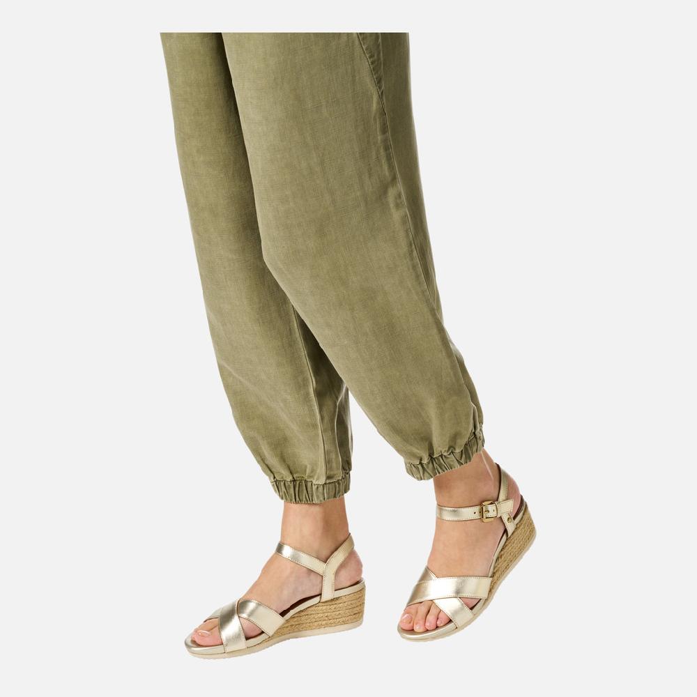 Geox Ischia Corda Mujer D02HHC000CFC2012 Sandalias De Cuña