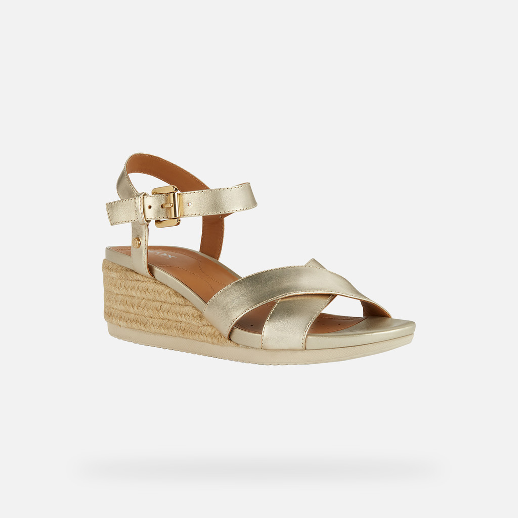 Geox Ischia Corda Mujer D02HHC000CFC2012 Sandalias De Cuña