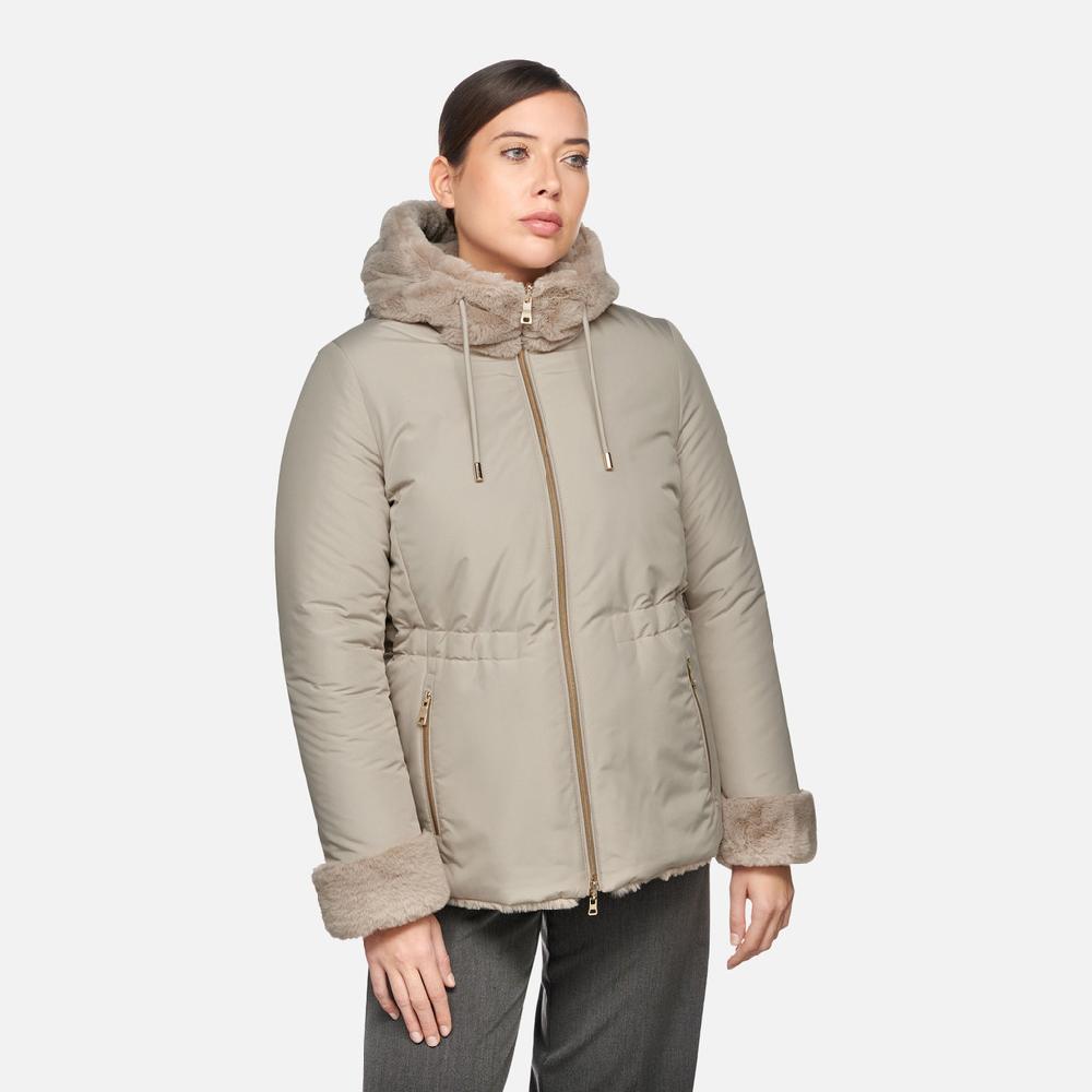 Geox Kaula Mujer W4622ETC197F1805 Chaqueta Reversible