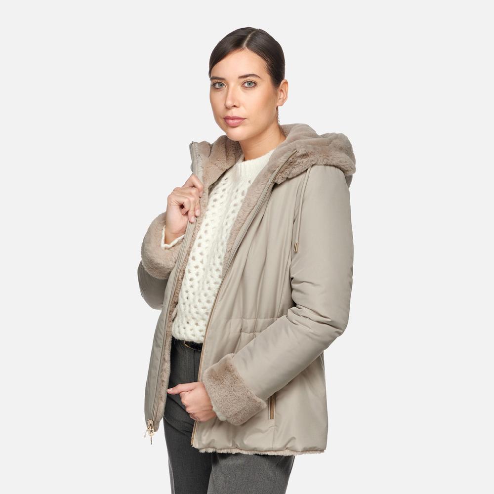 Geox Kaula Mujer W4622ETC197F1805 Chaqueta Reversible