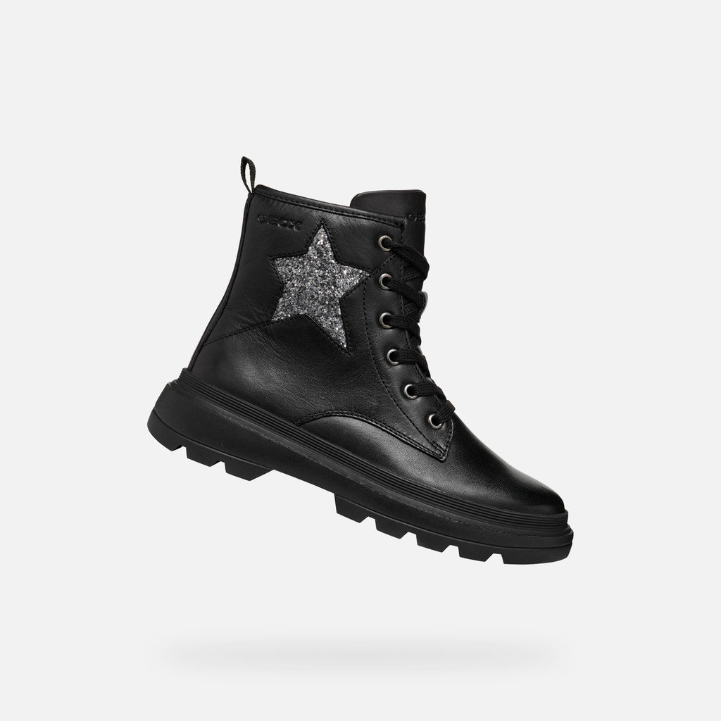 Geox kiddartah niña J46MGA085EWC9244 Botas militares