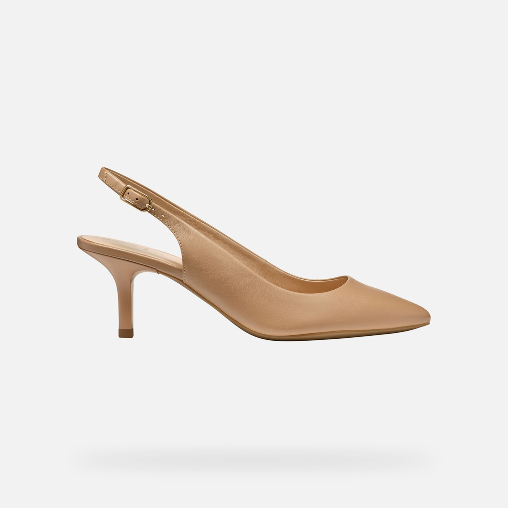 Geox Kleopy Mujer D55YBB000TUC5000 Slingbacks Con Tacón Medio