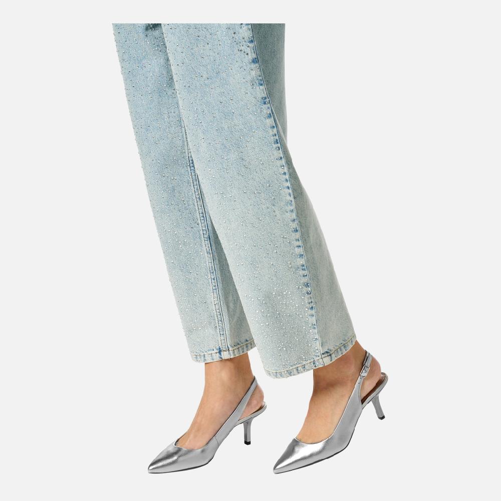 Geox Kleopy Mujer D55YBB000Y2C1007 Slingbacks Con Tacón Medio