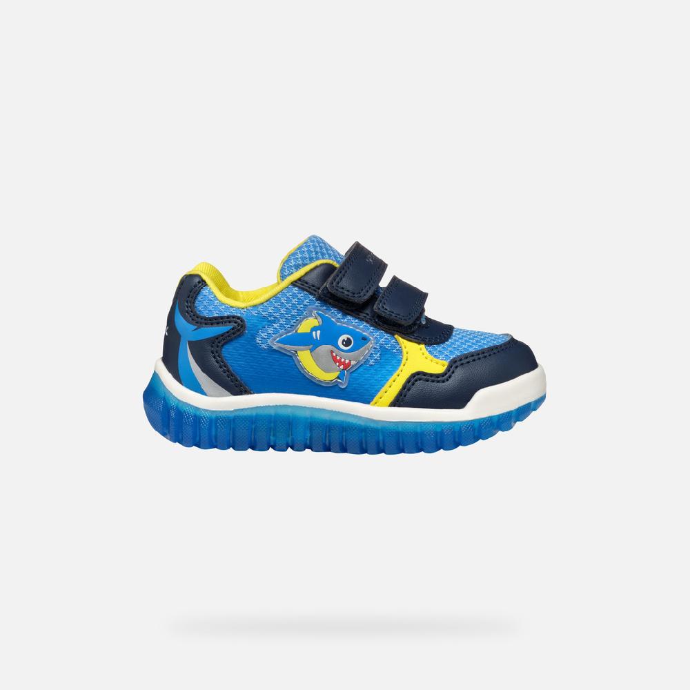 Geox Lightyloo Niño Pequeño B555ZA0BC14CF44D Zapatos Con Luces