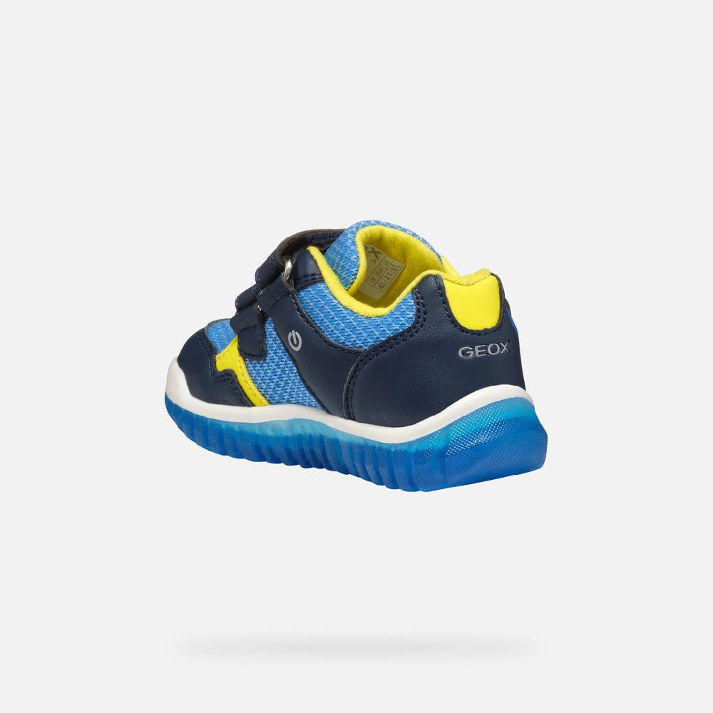 Geox Lightyloo Niño Pequeño B555ZA0BC14CF44D Zapatos Con Luces