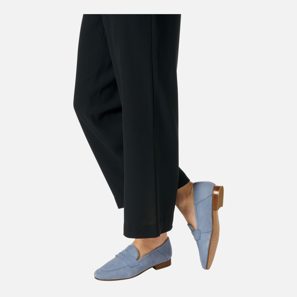 Geox Mantinea Mujer D552EA00021C4003 Mocasines De Ante