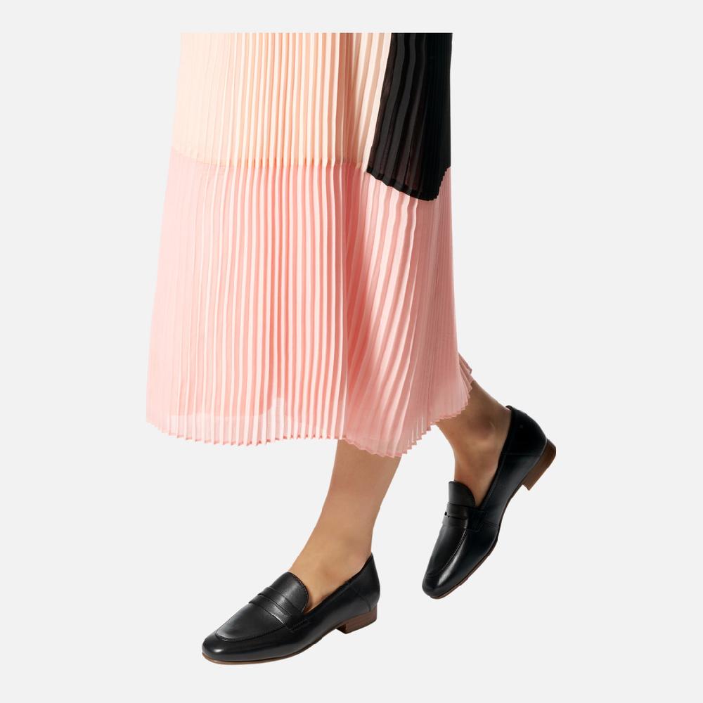 Geox Mantinea Mujer D552EA00085C9999 Mocasines De Cuero