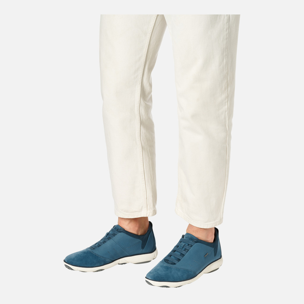 Geox Nebula Hombre U52D7B01122C4094 Zapatillas Sin Cordones