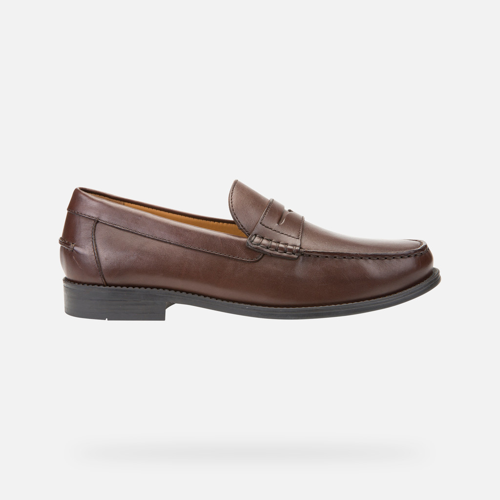 Geox New Damon Hombre U641ZB00043C6006 Mocasines De Cuero