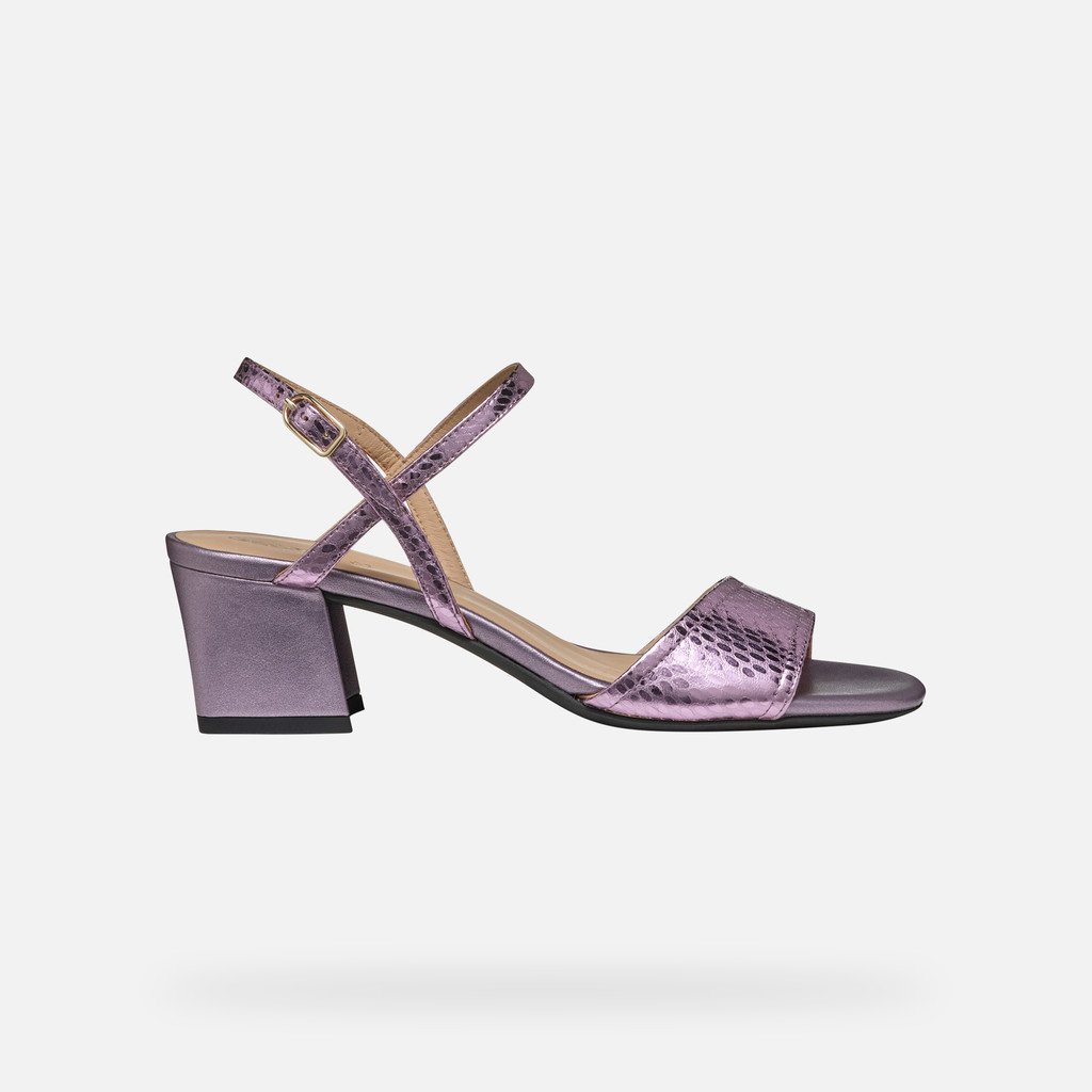 Geox New Eraklia 50 Mujer D45RNB000KYC8020 Sandalias Tacón Medio