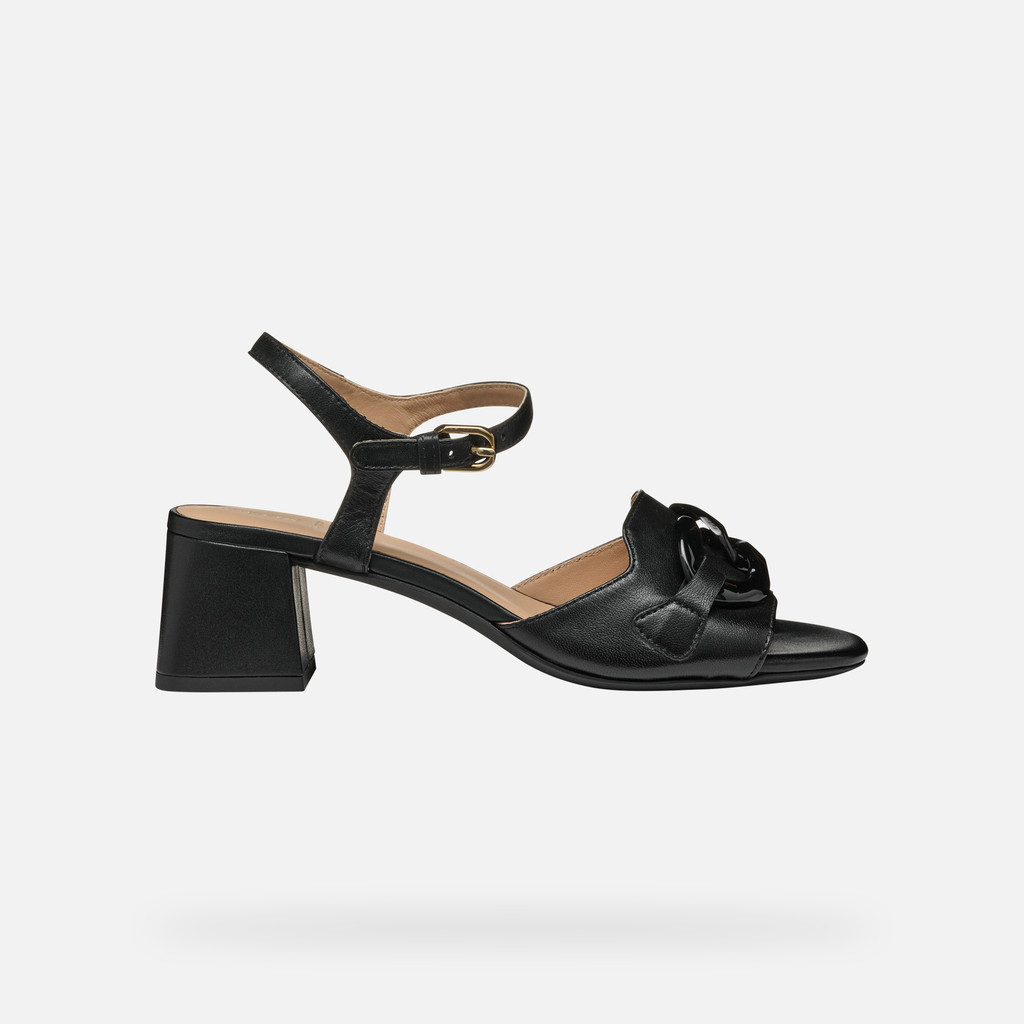 Geox New Eraklia 50 T Mujer D55YQC000TUC9999 Sandalias Tacón Medio