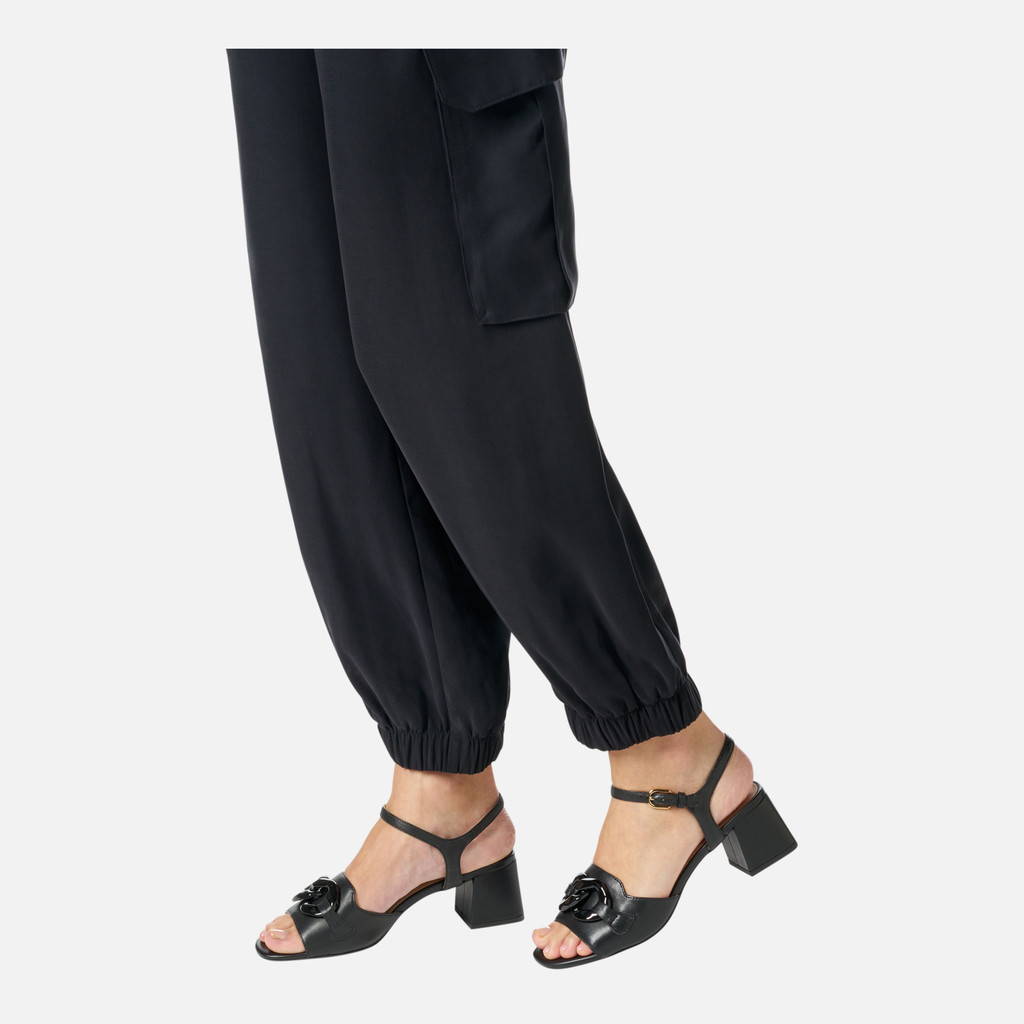 Geox New Eraklia 50 T Mujer D55YQC000TUC9999 Sandalias Tacón Medio