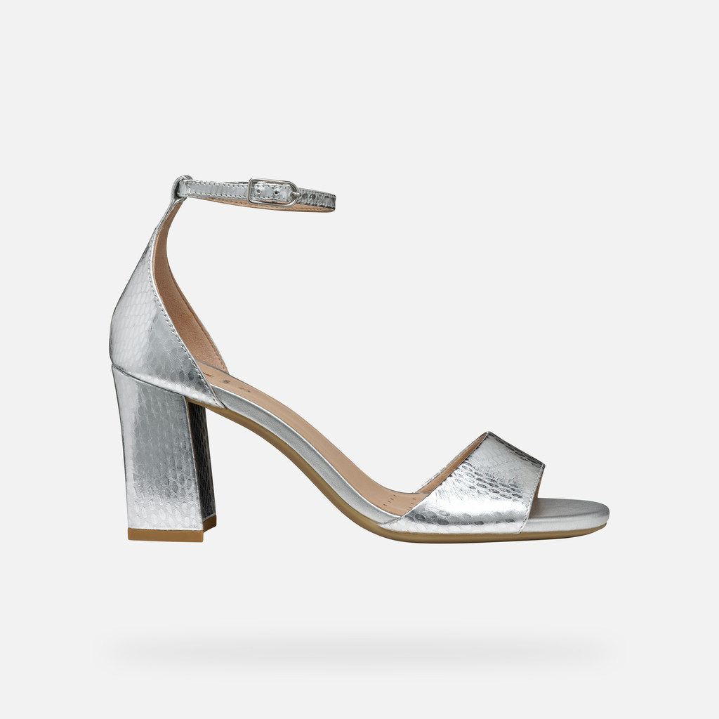 Geox New Eraklia 80 Mujer D35RPA000KYC1007 Sandalias Tacón Alto