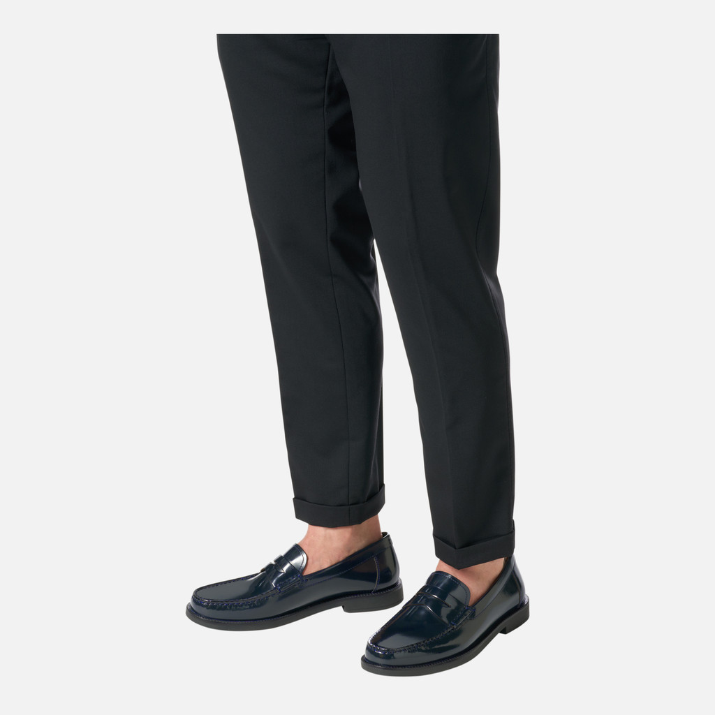 Geox Recanati Hombre U55HVB00038C4002 Mocasines De Cuero