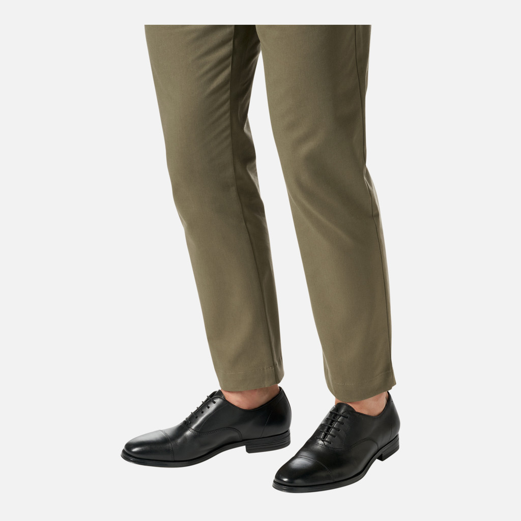 Geox Rezzonico Hombre U558QB00043C9999 Zapatos De Piel