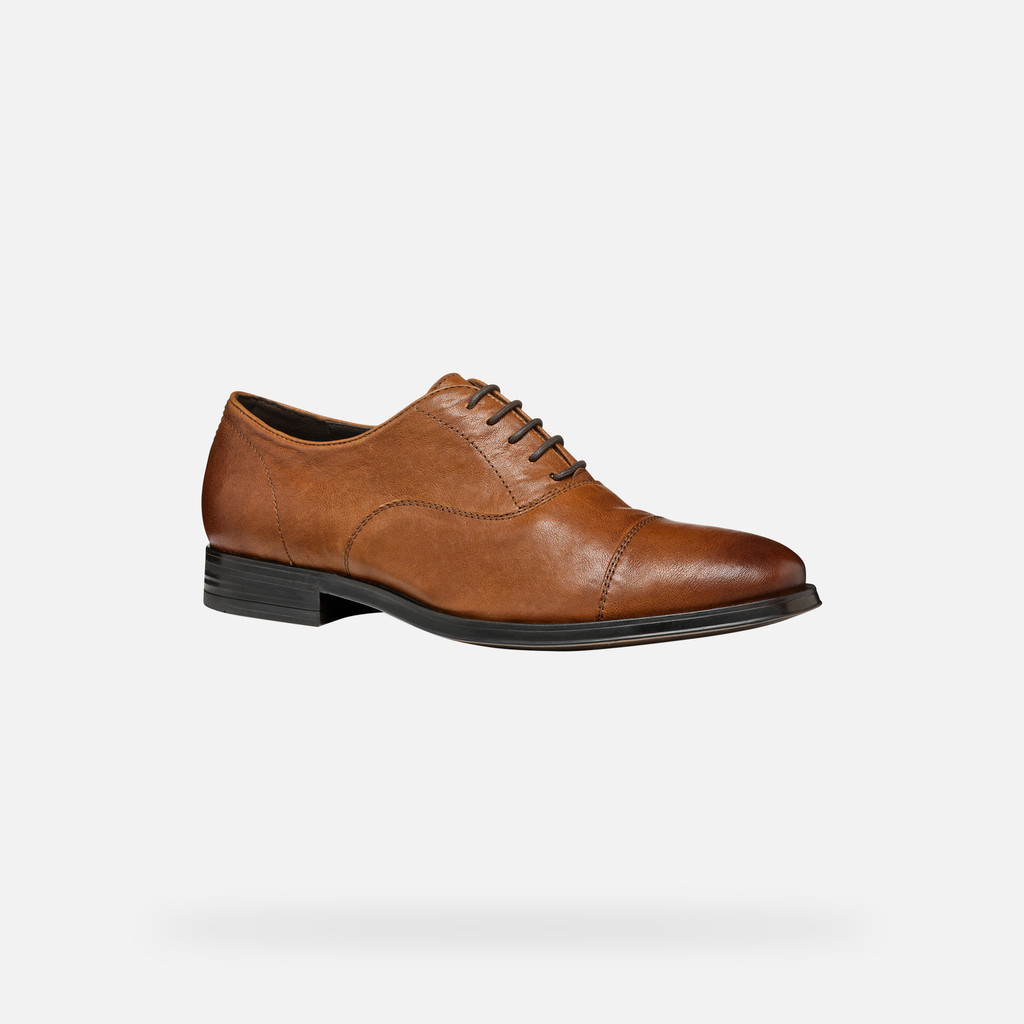 Geox Rezzonico Hombre U558QB000LMC6001 Zapatos De Piel