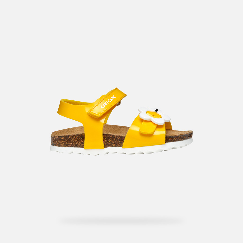 Geox Sandal Chalki Niña Pequeña B552RD000HHC2000 Sandalias Abiertas