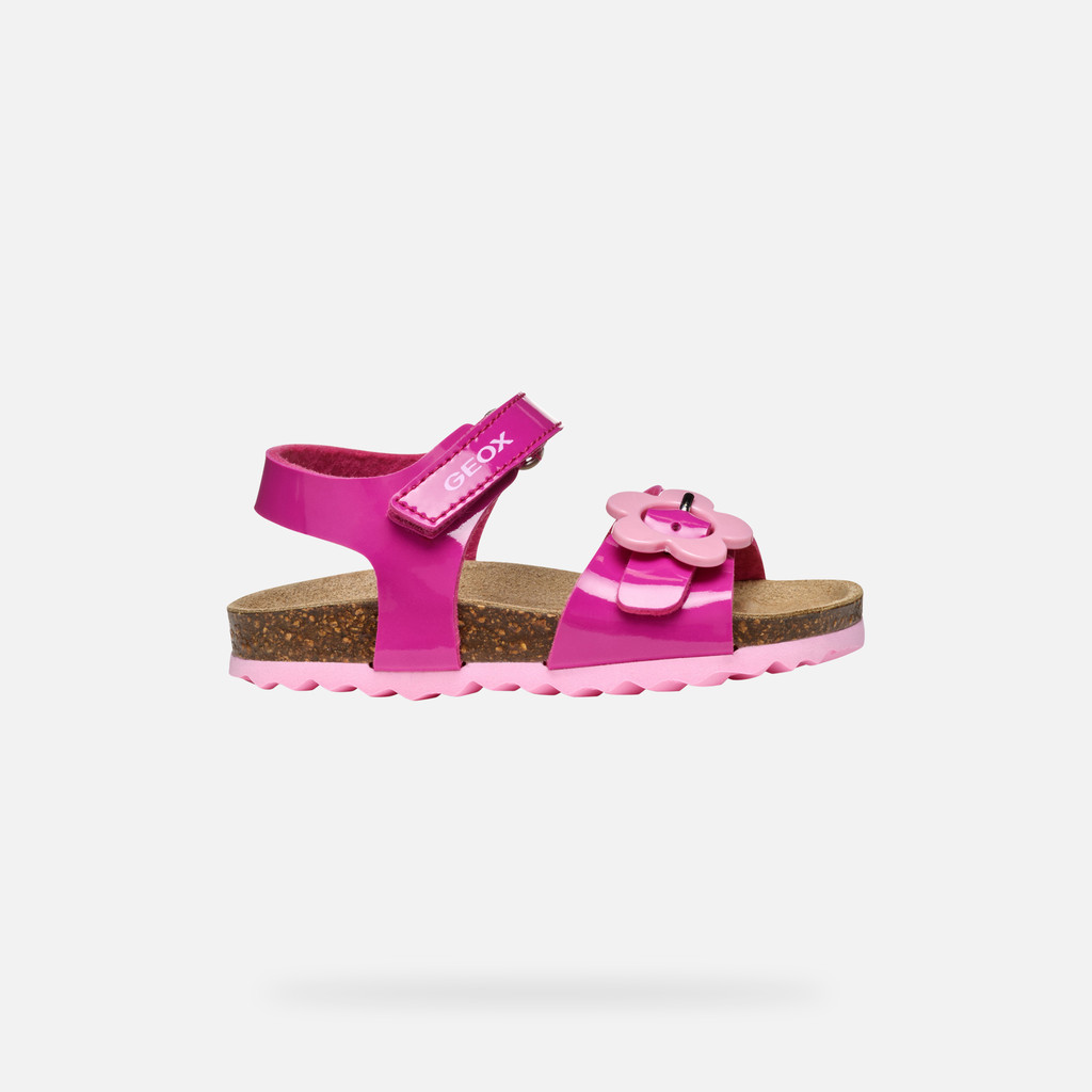 Geox Sandal Chalki Niña Pequeña B552RD000HHC8006 Sandalias Abiertas