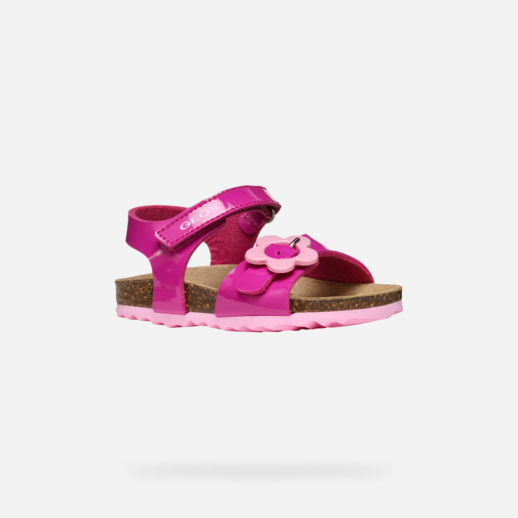 Geox Sandal Chalki Niña Pequeña B552RD000HHC8006 Sandalias Abiertas