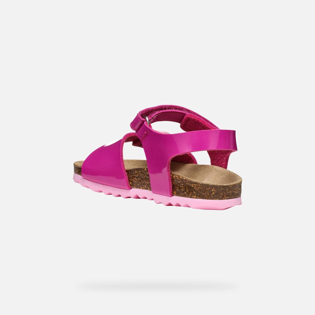 Geox Sandal Chalki Niña Pequeña B552RD000HHC8006 Sandalias Abiertas