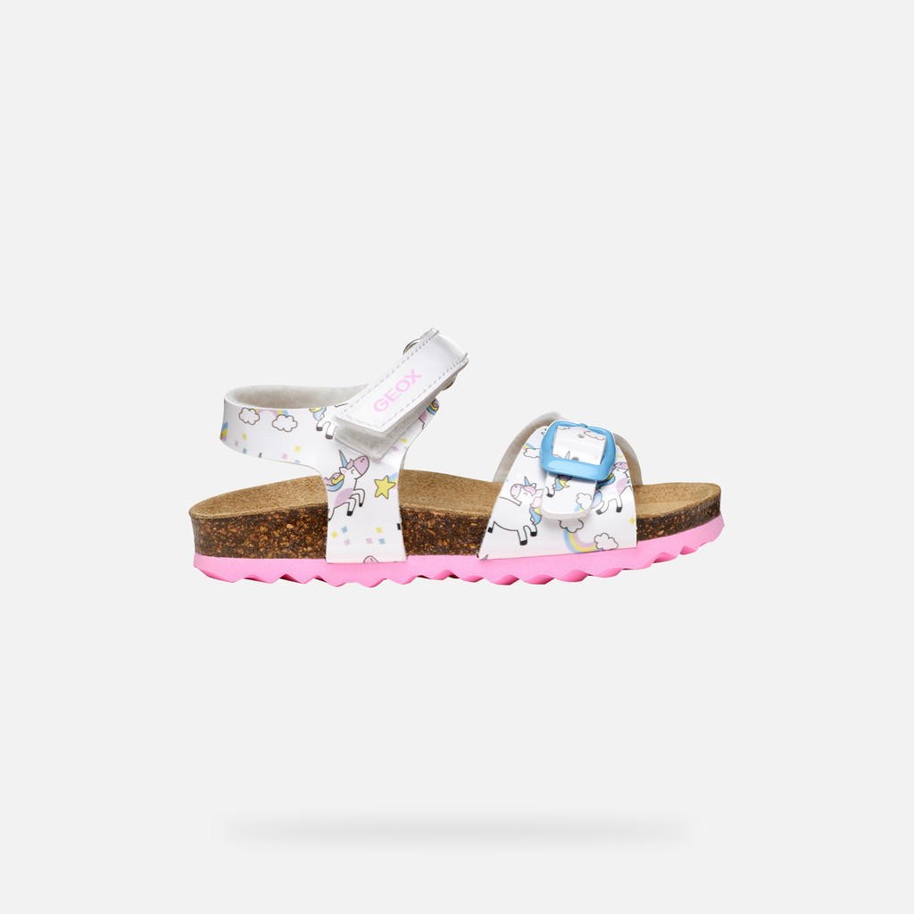 Geox Sandal Chalki Niña Pequeña B922RA0FCHHC1000 Sandalias Abiertas