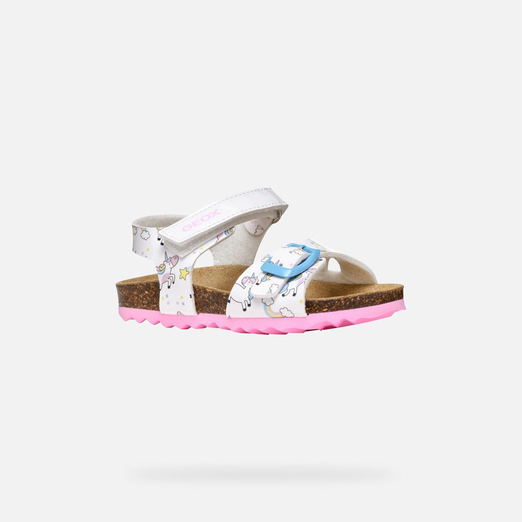 Geox Sandal Chalki Niña Pequeña B922RA0FCHHC1000 Sandalias Abiertas