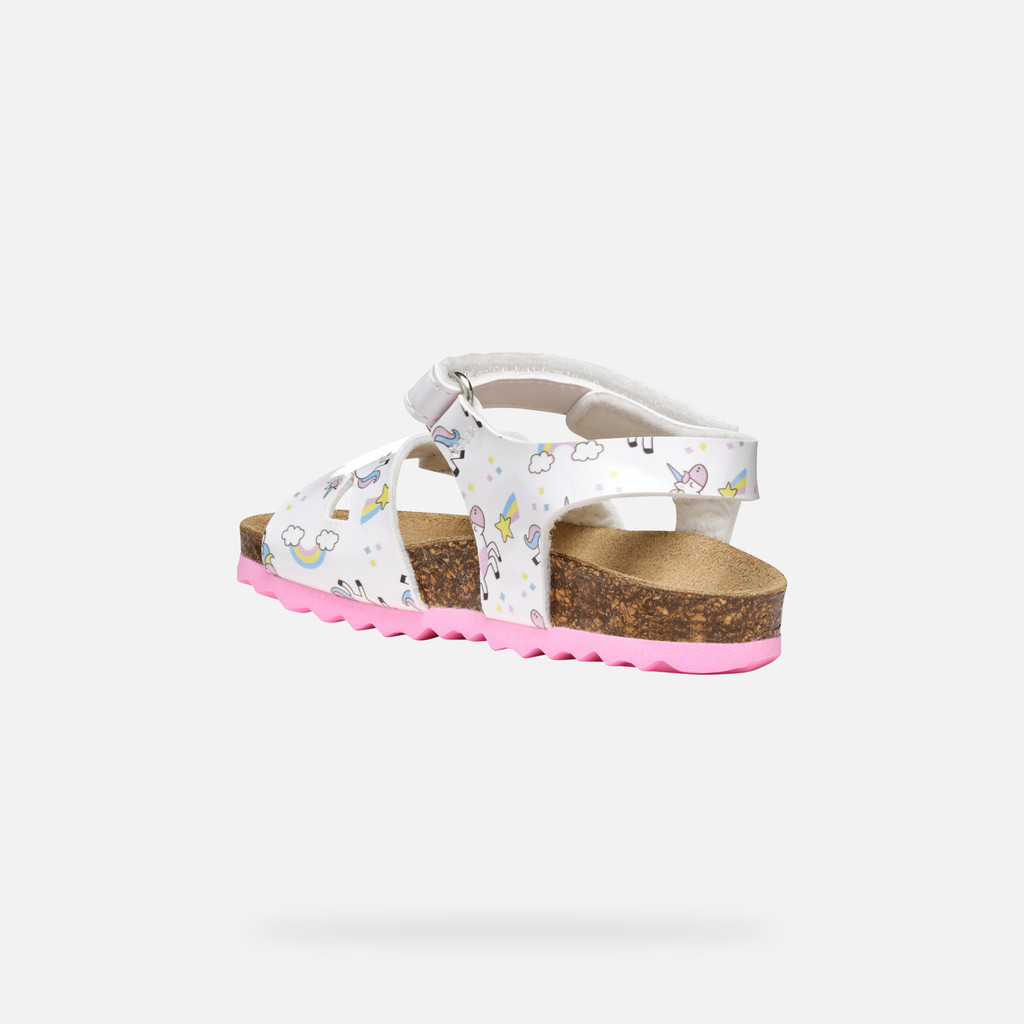Geox Sandal Chalki Niña Pequeña B922RA0FCHHC1000 Sandalias Abiertas