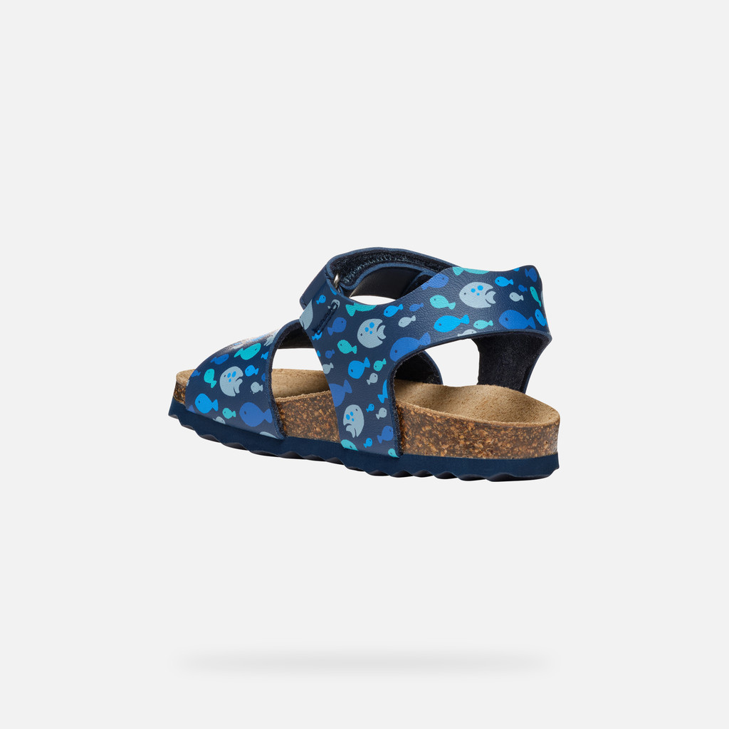 Geox Sandal Chalki Niño Pequeño B922QA00004C0657 Sandalias Abiertas