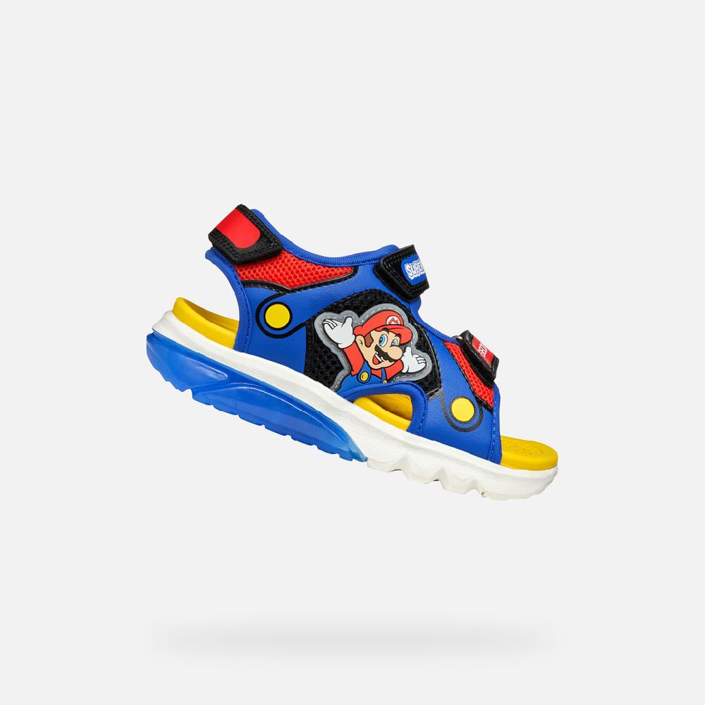 Geox sandal ciberdron junior J55MXD01454C0833 Nintendo - supermario