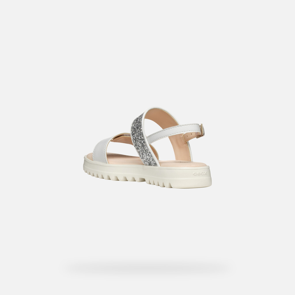 Geox Sandal Coralie Niña J556EA0BCEWC1Z1N Sandalias Abiertas