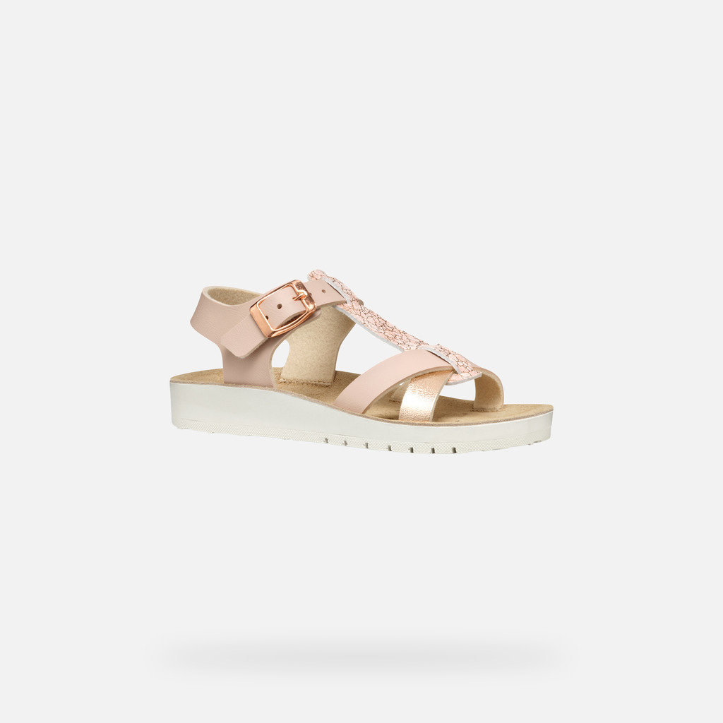 Geox Sandal Costarei Niña J45EAG054BJC8WH8 Sandalias Abiertas