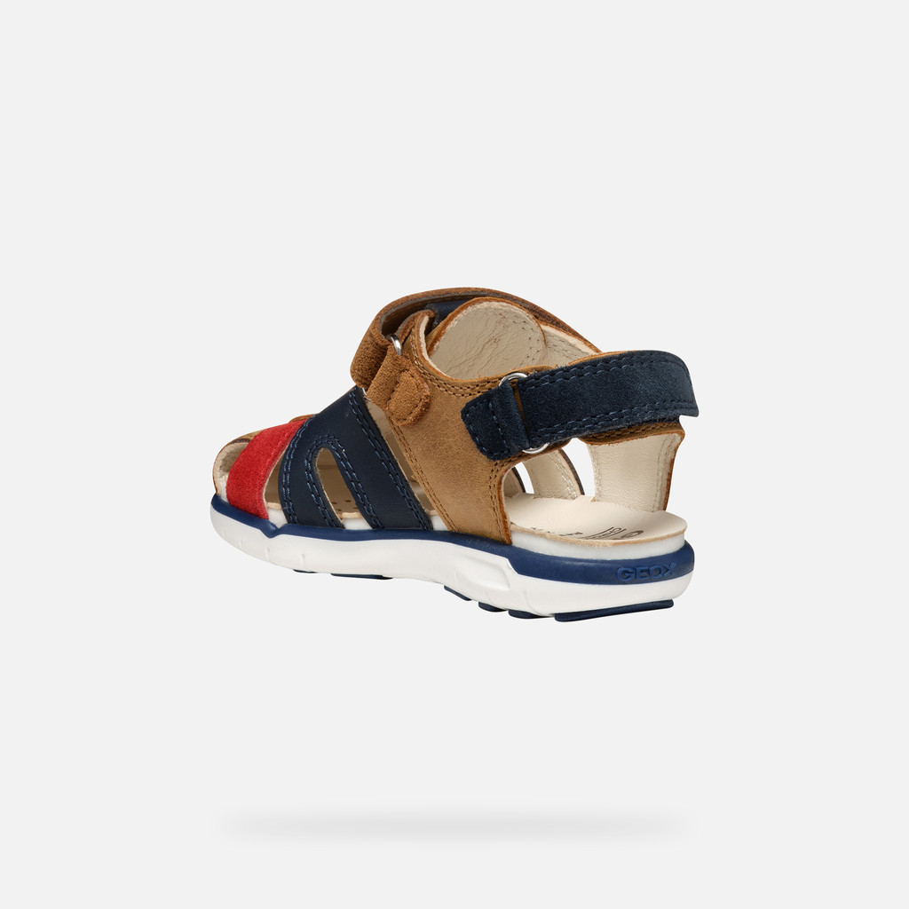 Geox Sandal Delhi Niño Pequeño B354LA0CL22C6146 Sandalias Cerradas