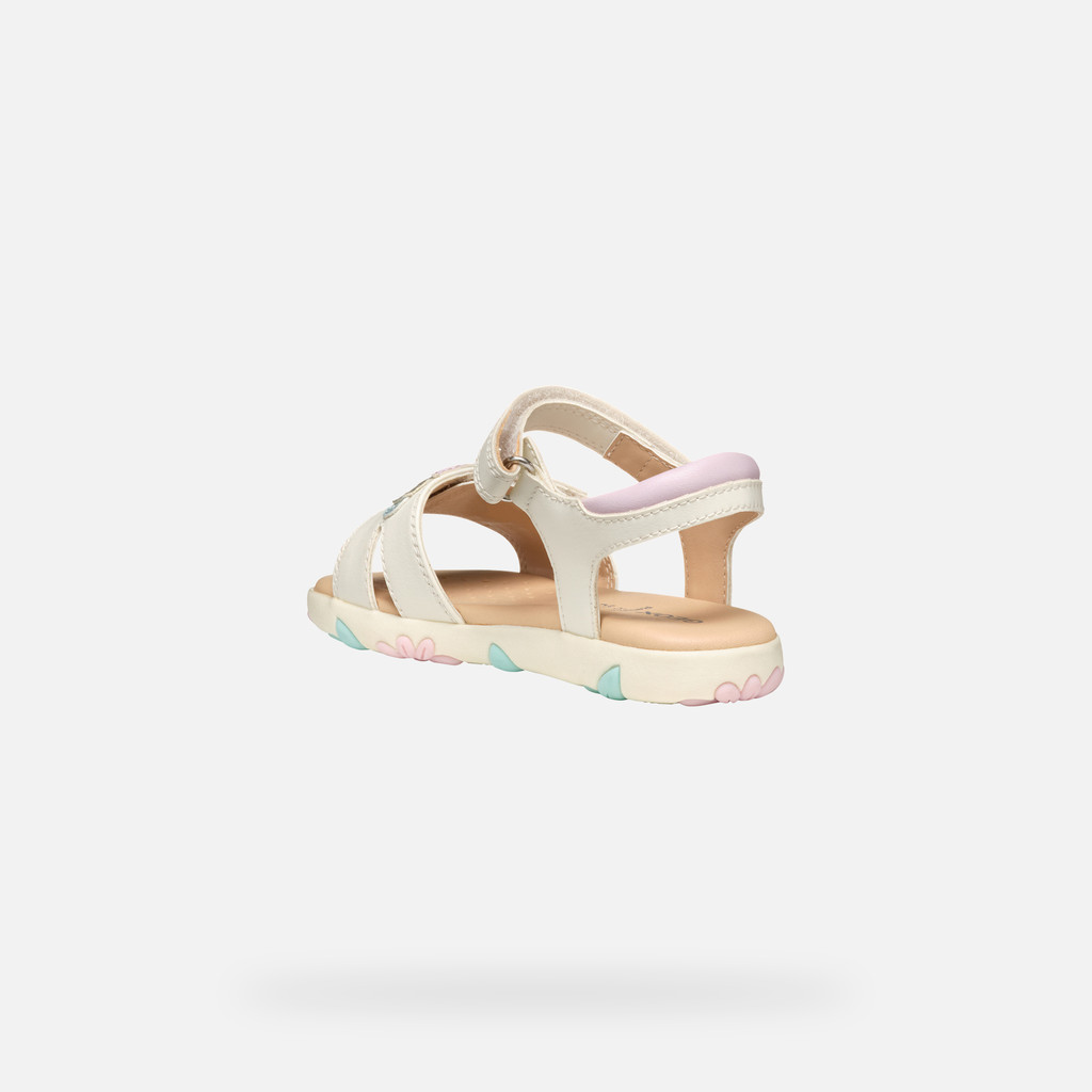 Geox Sandal Haiti Niña J558ZB000BCC0406 Sandalias Abiertas