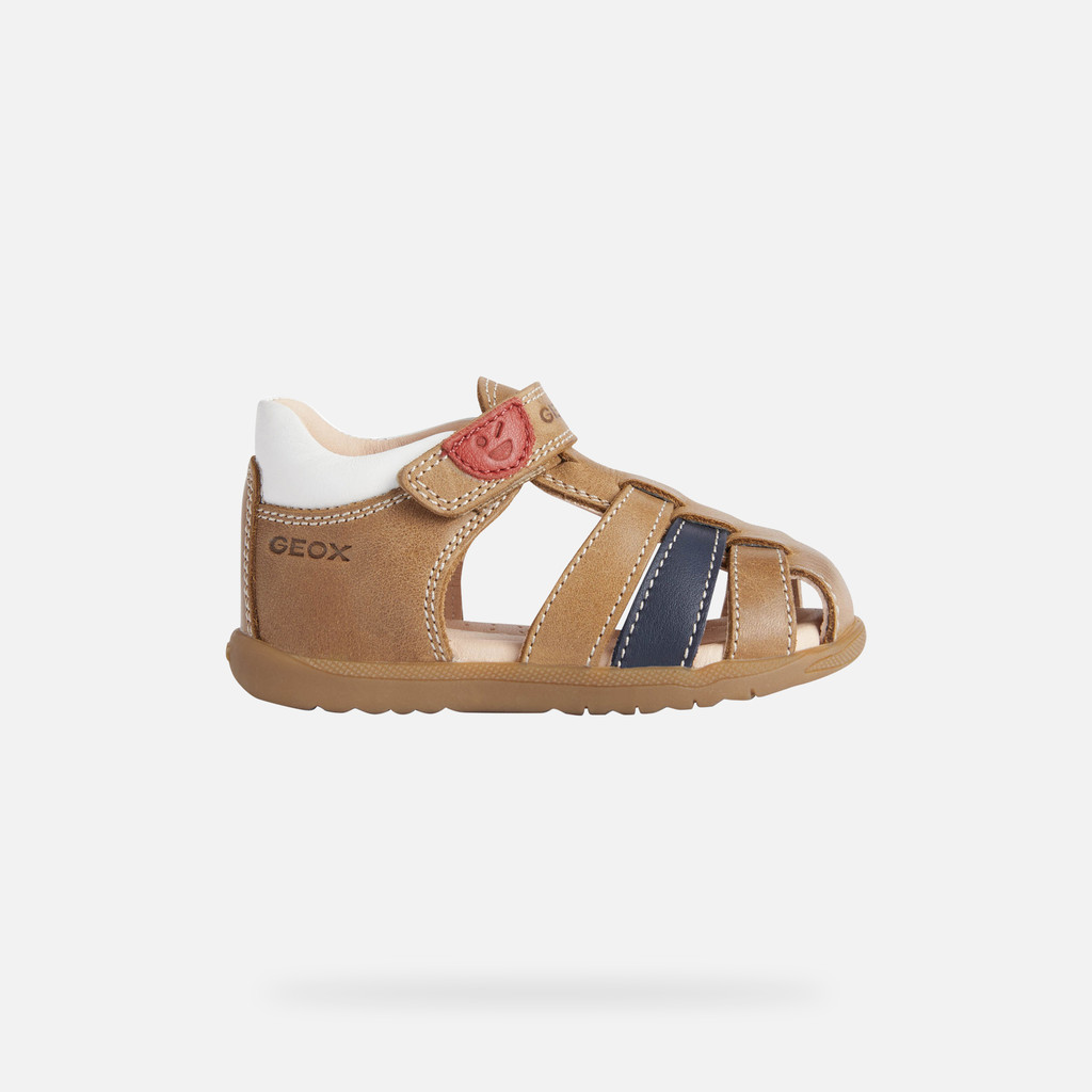 Geox Sandal Macchia Bébé B254VA0CL85C5102 Sandalias Cerradas