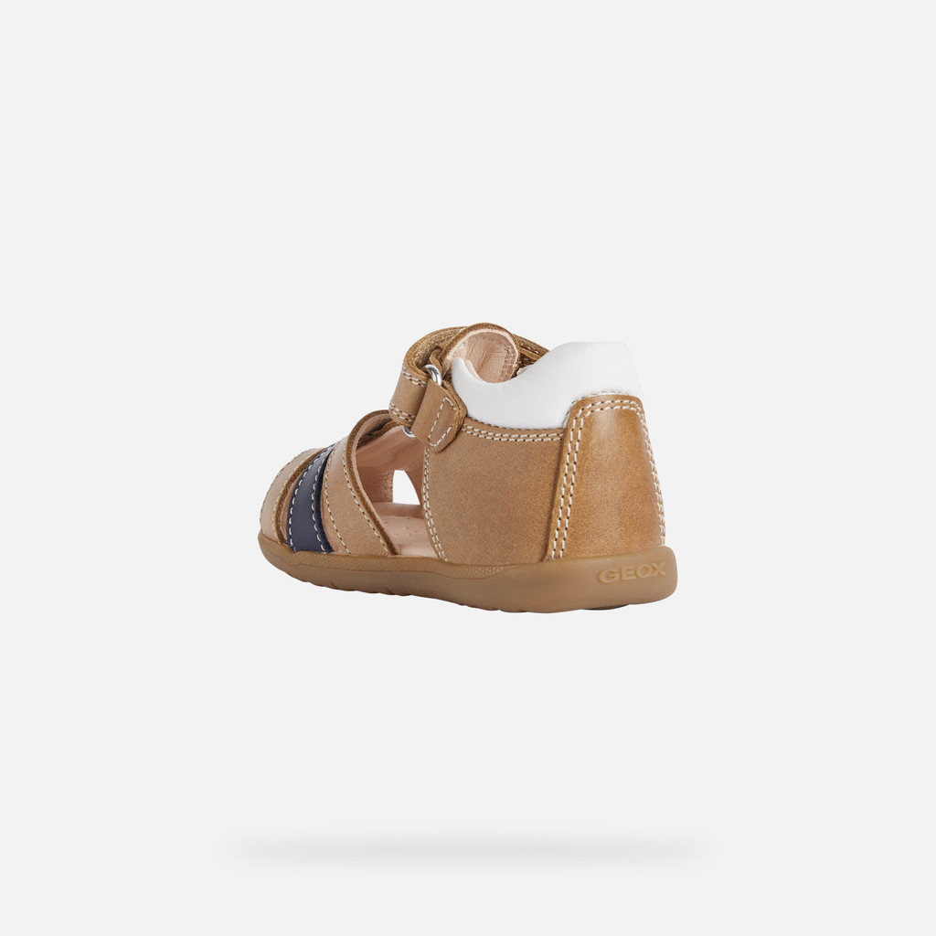 Geox Sandal Macchia Bébé B254VA0CL85C5102 Sandalias Cerradas