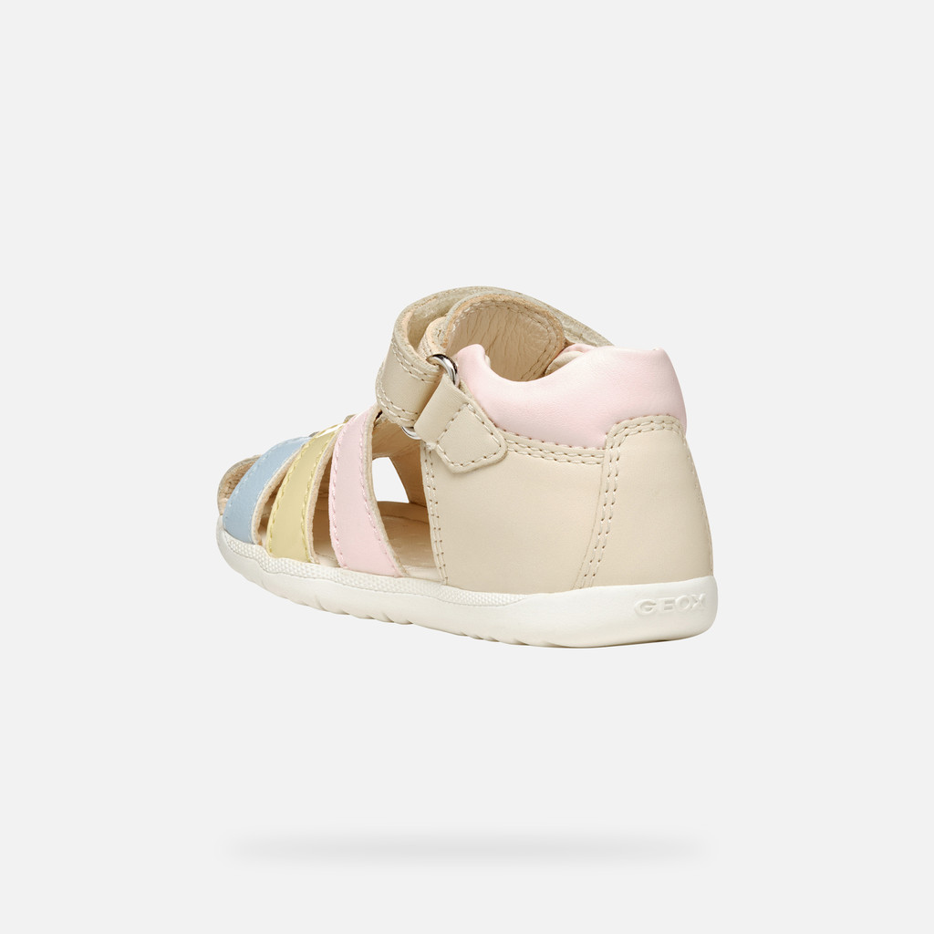 Geox Sandal Macchia Bebé Niña B254WB08502C1M2M Sandalias Cerradas