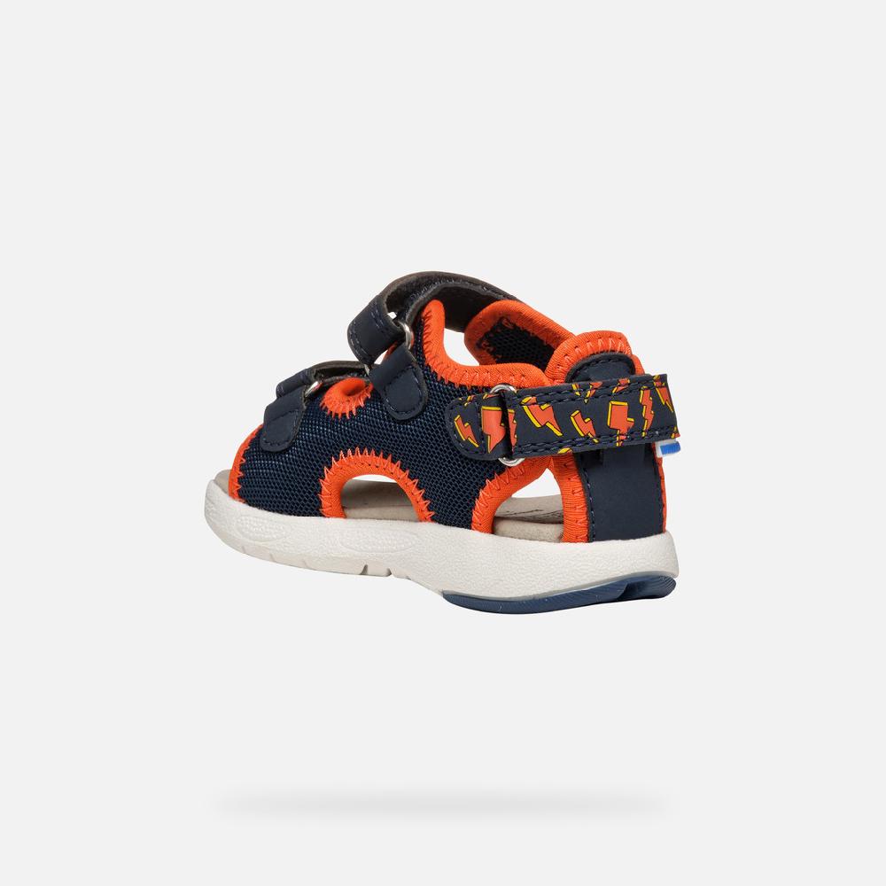 Geox Sandal Multy Niño Pequeño B450FA014CEC0659 Sandalias Con Correa