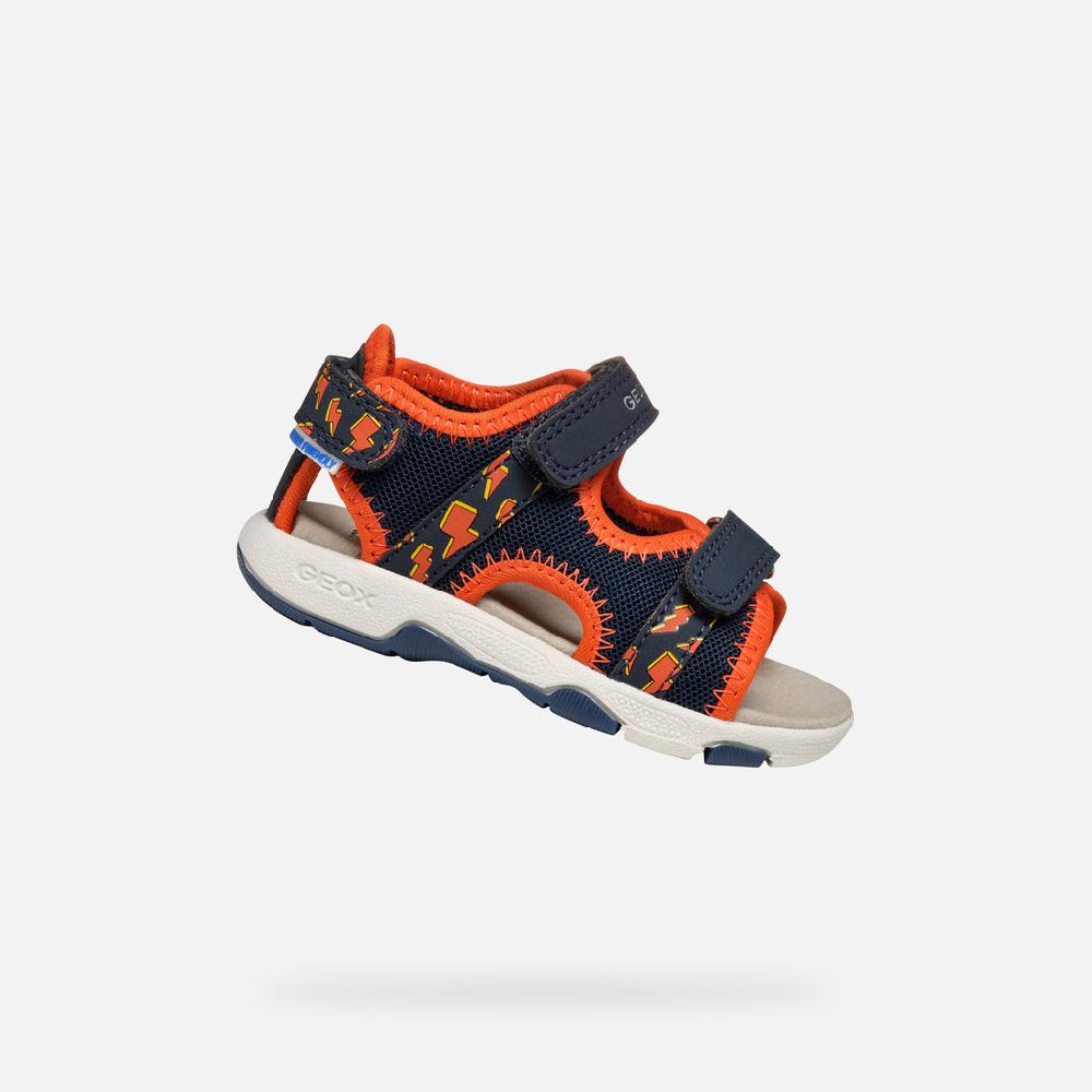 Geox sandal multy niño pequeño B450FA014CEC0659 Sandalias con correa