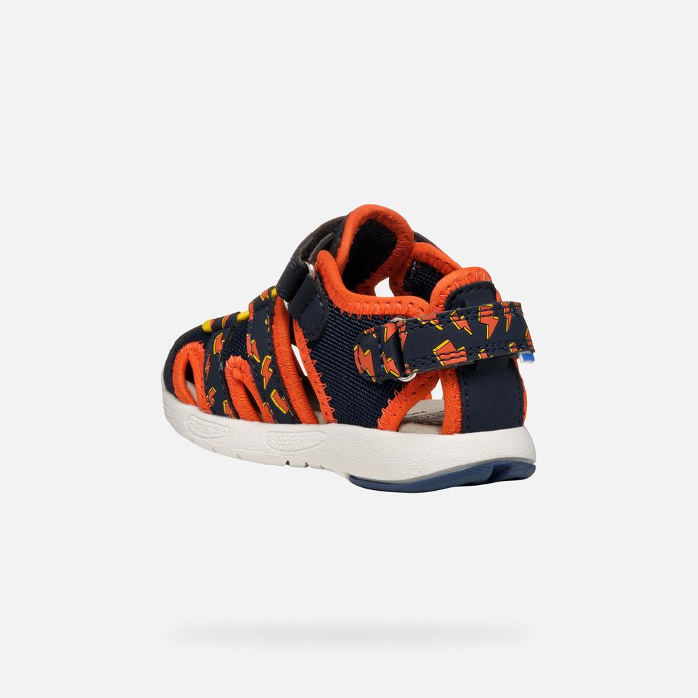 Geox Sandal Multy Niño Pequeño B450FB014CEC0659 Sandalias Cerradas