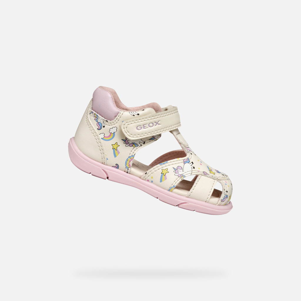 Geox sandal zapito bebé niña B556FB000BCC0175 Sandalias cerradas
