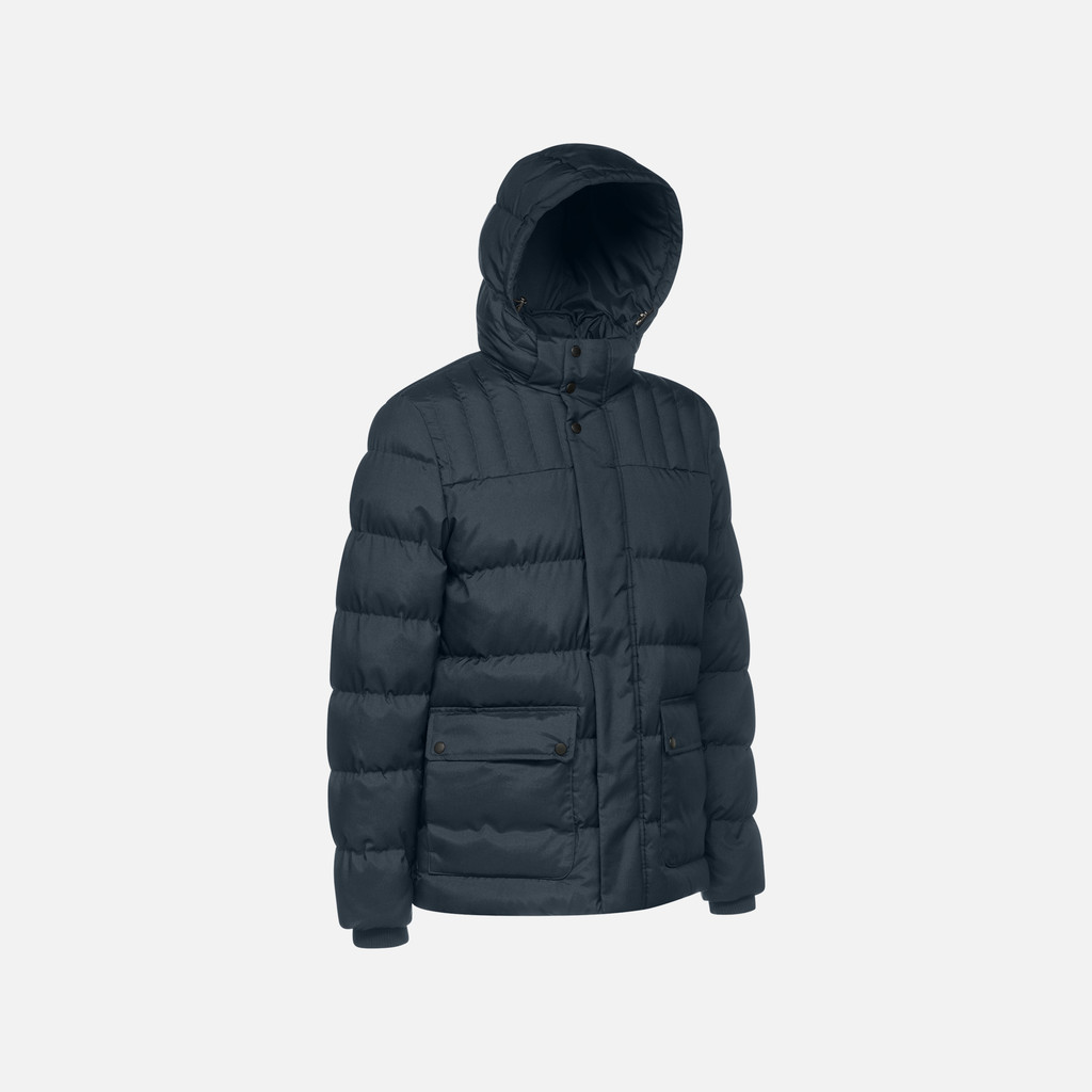 Geox Sandford Hombre M4628UT3141F9130 Chaqueta Acolchada