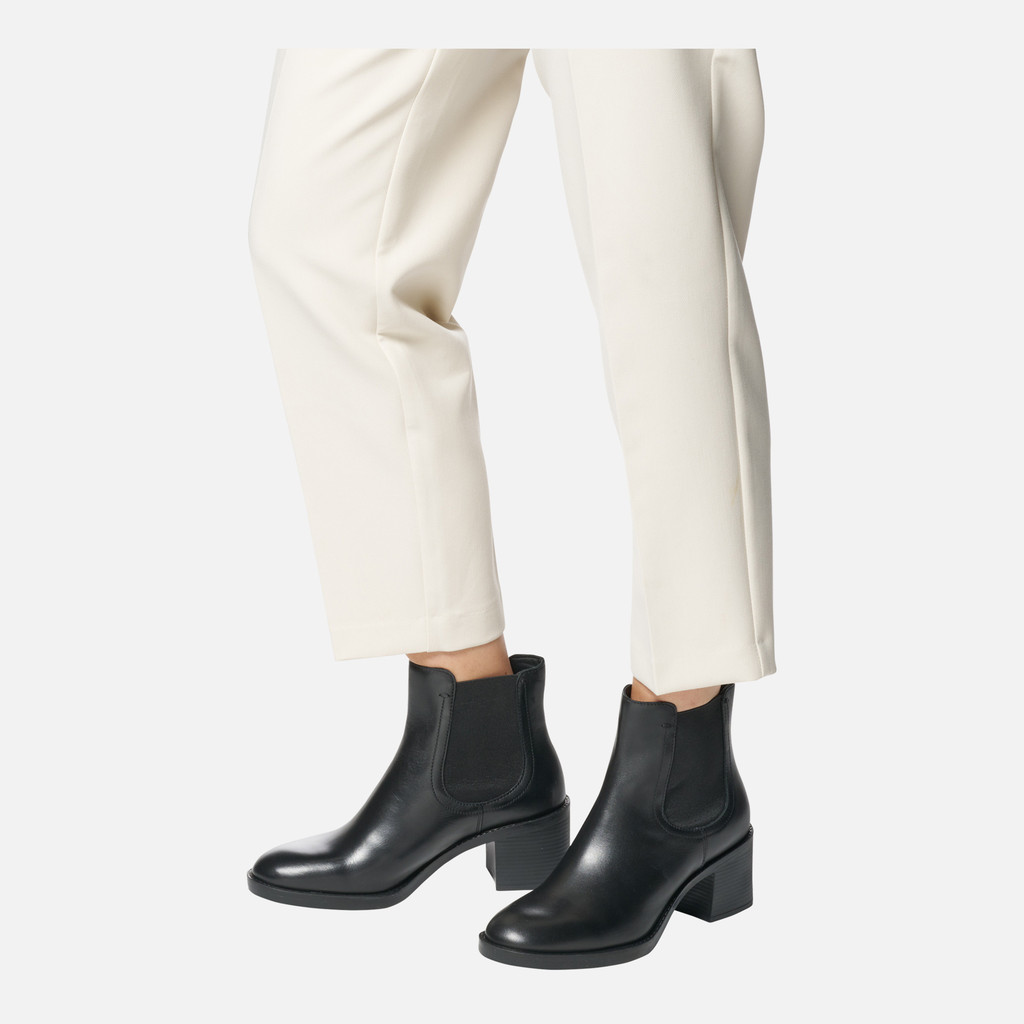 Geox Serilda 60 Mujer D46XXB00043C9999 Botines Tacón Medio